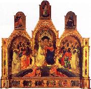 Lorenzo Monaco The Coronation of the Virgin Spain oil painting reproduction